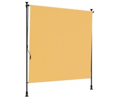 Vidaxl Außenrollo 200 x 270 cm Sand - 34% Rabatt - Wetterfester Sonnenschutz