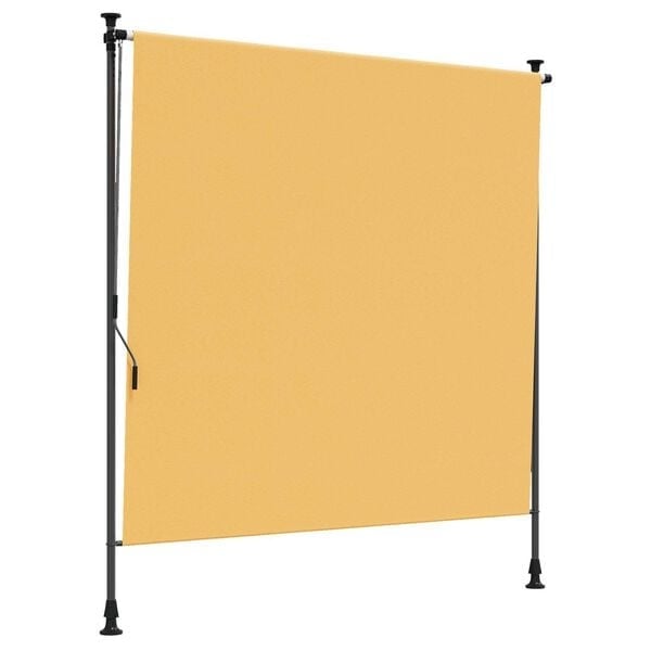 Vidaxl Außenrollo 200 x 270 cm Sand - 34% Rabatt - Wetterfester Sonnenschutz