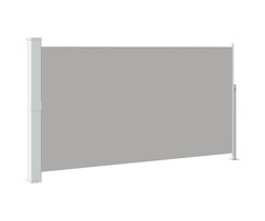Vidaxl Ausziehbare Seitenmarkise 170x300 cm Grau - 33% Rabatt