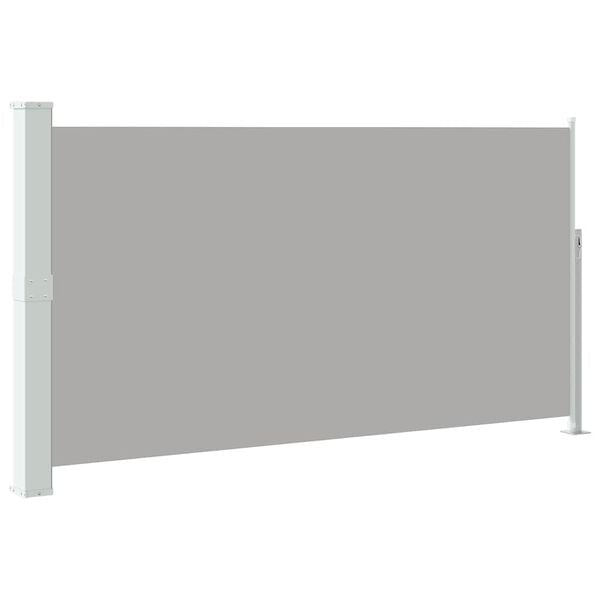 Vidaxl Ausziehbare Seitenmarkise 170x300 cm Grau - 33% Rabatt