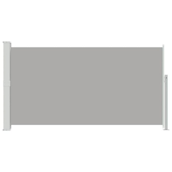 Vidaxl Ausziehbare Seitenmarkise 170x300 cm Grau - 33% Rabatt