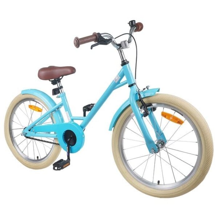 Vidaxl Kinderfahrrad 22 Zoll Hellblau - 35% Rabatt
