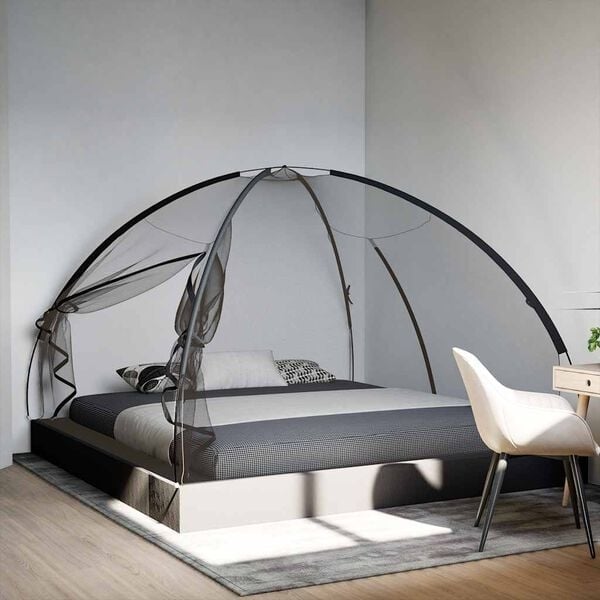 Vidaxl Moskitonetz Mongolia 200x200x135 cm Schwarz - 32% Rabatt