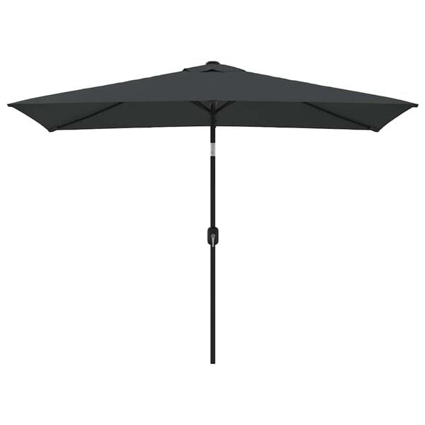 Vidaxl Sonnenschirm Stahlmast 300x200 cm Schwarz - 34% Rabatt