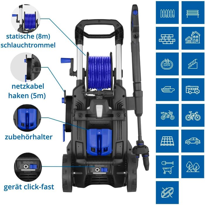 Amazon Hochdruckreiniger Dualtech System 150 bar, 2500W - 30% Rabatt