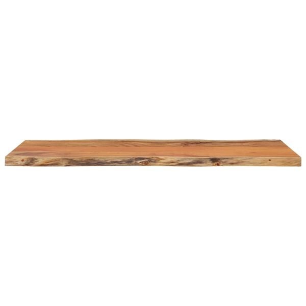 Vidaxl Massivholz-Tischplatte Akazie 80x40x2,5 cm mit Naturkante - 33% Rabatt