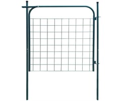 Vidaxl Gartentor 100x100 cm in Grün - Verzinkter Stahl - 34% Rabatt
