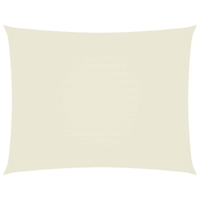 Vidaxl Sonnensegel rechteckig 2x3 m, Creme - 31% Rabatt