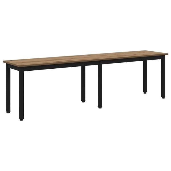 Vidaxl Sitzbank Handwerkseiche 160x35x45cm - 34% Rabatt - Ausgepackt