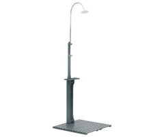 Vidaxl Gartendusche aus Holz Anthrazit - 34% Rabatt - 75 x 75 x 221 cm