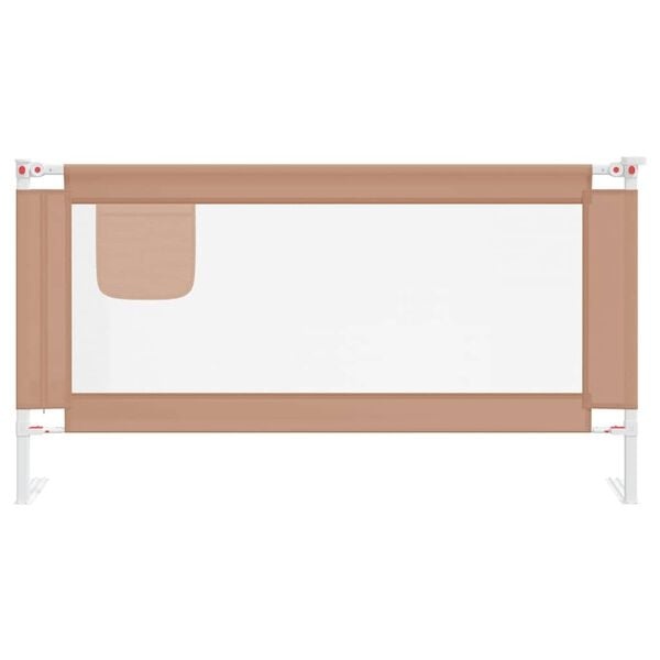 Vidaxl Bettgitter für Kleinkinder 160x25 cm, Taupe - 33% Rabatt