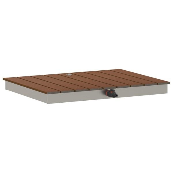 Vidaxl Gartendusche mit WPC-Bodenplatte - 34% Rabatt auf Retourenware