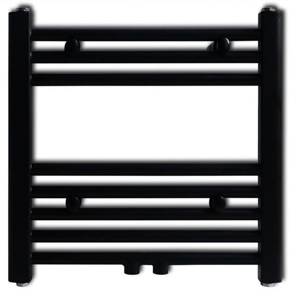 Vidaxl Design Handtuchheizkörper Schwarz 480x480mm - 34% Rabatt