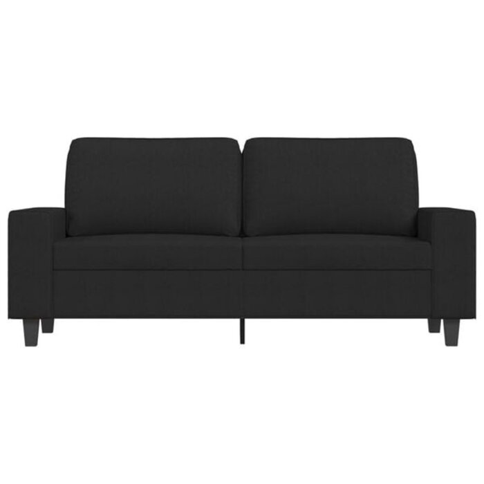 Vidaxl 2-Sitzer Sofa 140 cm Schwarz - 35% Rabatt - Ausgepackt & Neuwertig