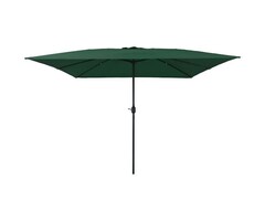 Vidaxl Garten-Sonnenschirm 295x295x245cm Grau - 34% Rabatt - Ausgepackt