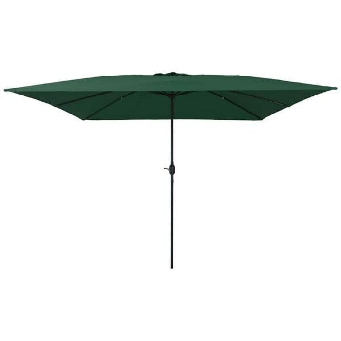 Vidaxl Garten-Sonnenschirm 295x295x245cm Grau - 34% Rabatt - Ausgepackt