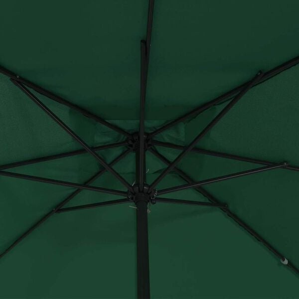 Vidaxl Garten-Sonnenschirm 295x295x245cm Grau - 34% Rabatt - Ausgepackt