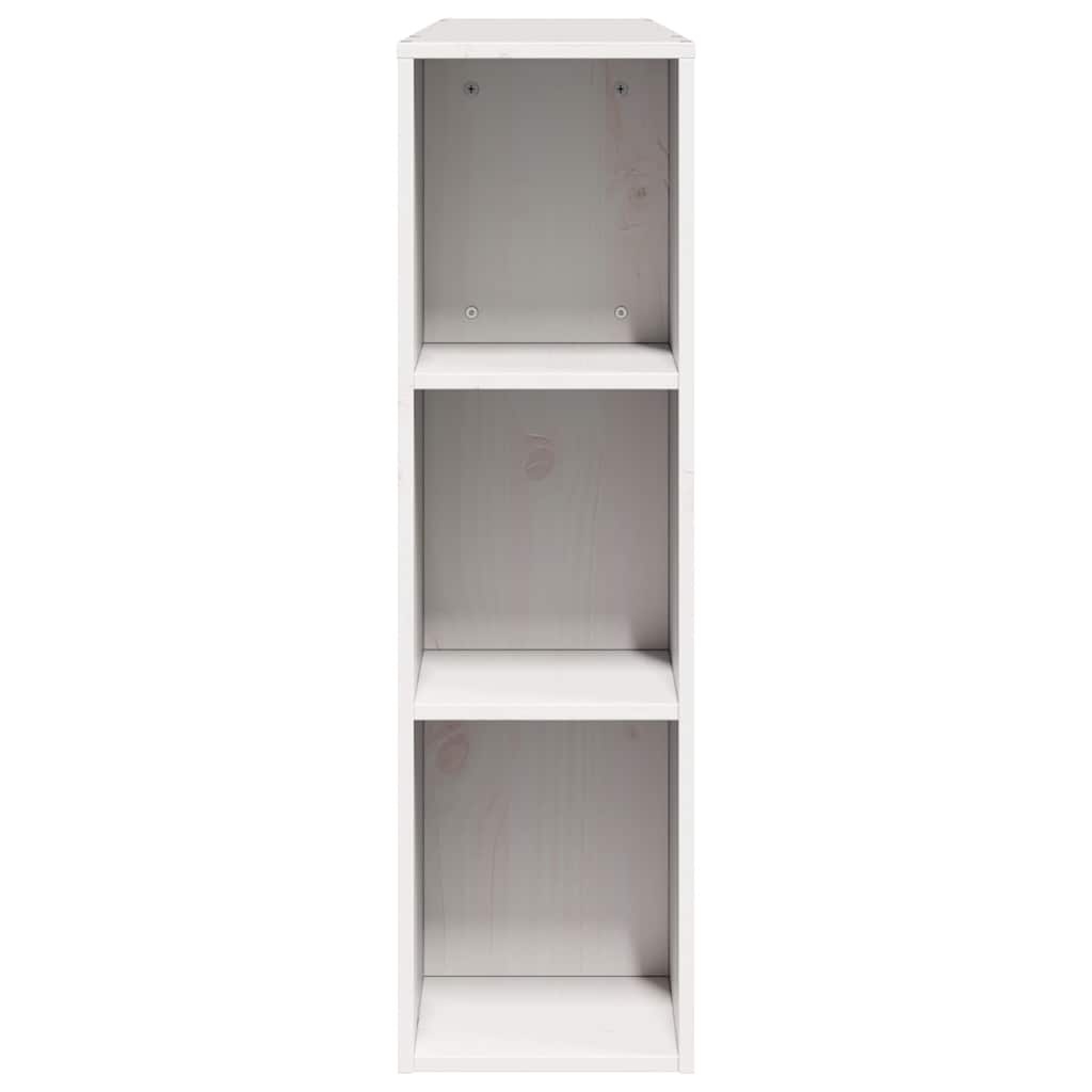 Vidaxl Bettkopfteil mit Stauraum 140 cm Kiefer Weiß - 35% Rabatt