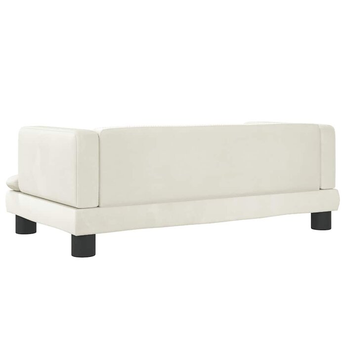 Vidaxl Kindersofa in Creme - 80x45x30 cm - 34% Rabatt - Ausgepackt