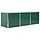 Großes Hochbeet 240x80x77 cm verzinkter Stahl Grün - 34% Rabatt