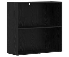 Vidaxl Modernes Bücherregal Schwarz-Eiche 80x76,5 cm - 39% Rabatt