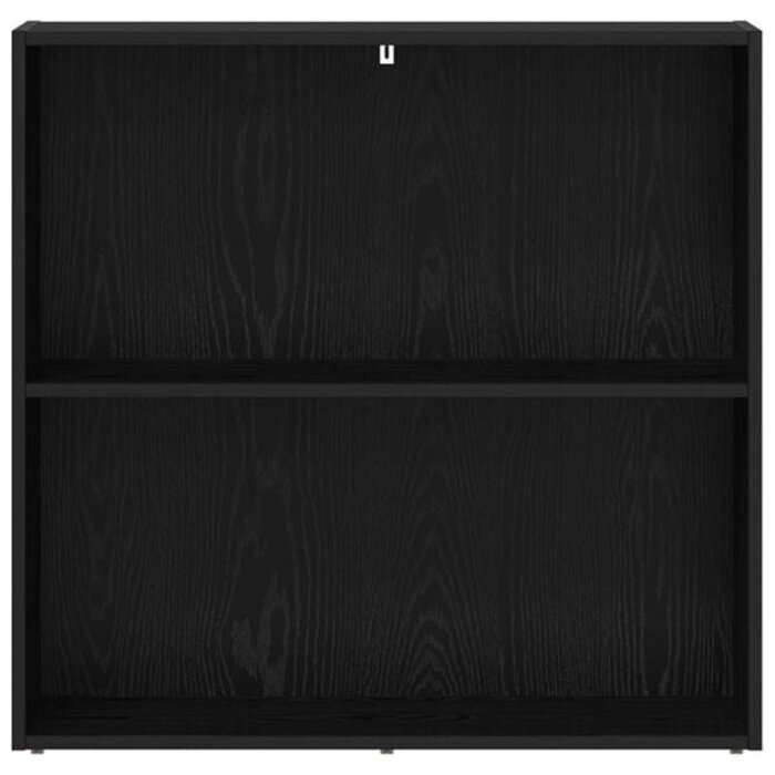 Vidaxl Modernes Bücherregal Schwarz-Eiche 80x30x76,5 cm - 33% Rabatt
