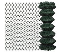 Vidaxl Maschendrahtzaun 1 x 15 m Grün - 33% Rabatt