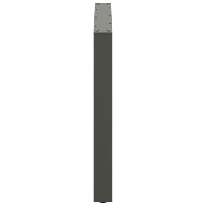 Vidaxl U-förmige Tischbeine 2er-Set 100x73 cm Anthrazit - 34% Rabatt