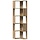 Eckregal 5 Fächer Eichenoptik 50x50x179 cm - 34% Rabatt