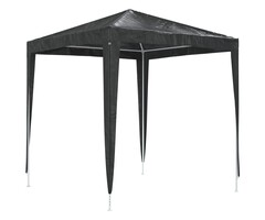 Vidaxl Profi-Partyzelt 2x2 m Anthrazit - 33% Rabatt