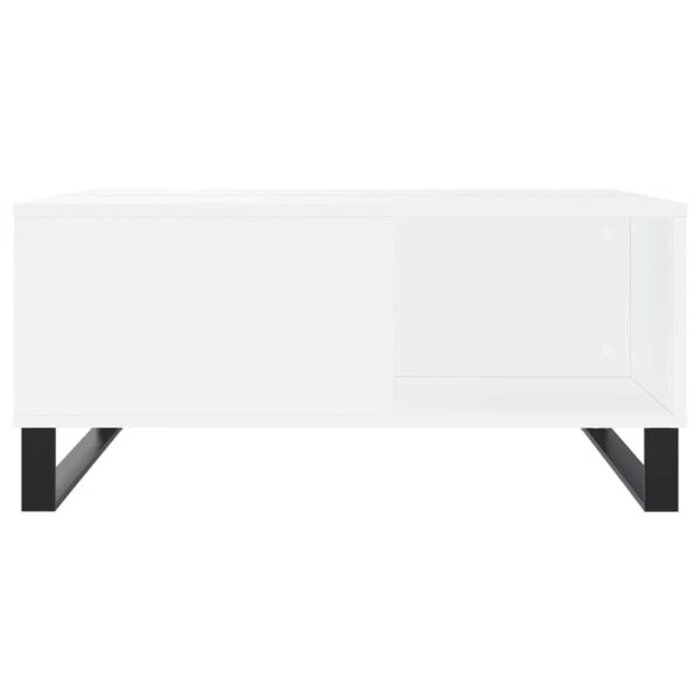 Vidaxl Moderner Couchtisch 80x80 cm in Weiß - 34% Rabatt