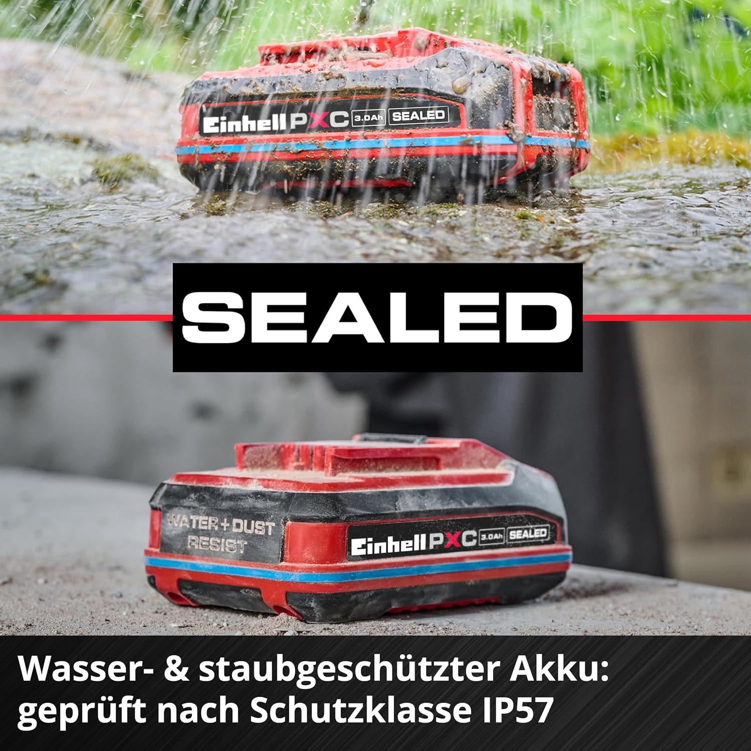 18V 3,0Ah Lithium-Ionen Akku - staub- & wassergeschützt - 28% Rabatt