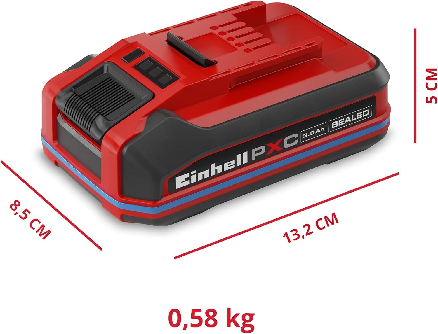18V 3,0Ah Lithium-Ionen Akku - staub- & wassergeschützt - 28% Rabatt