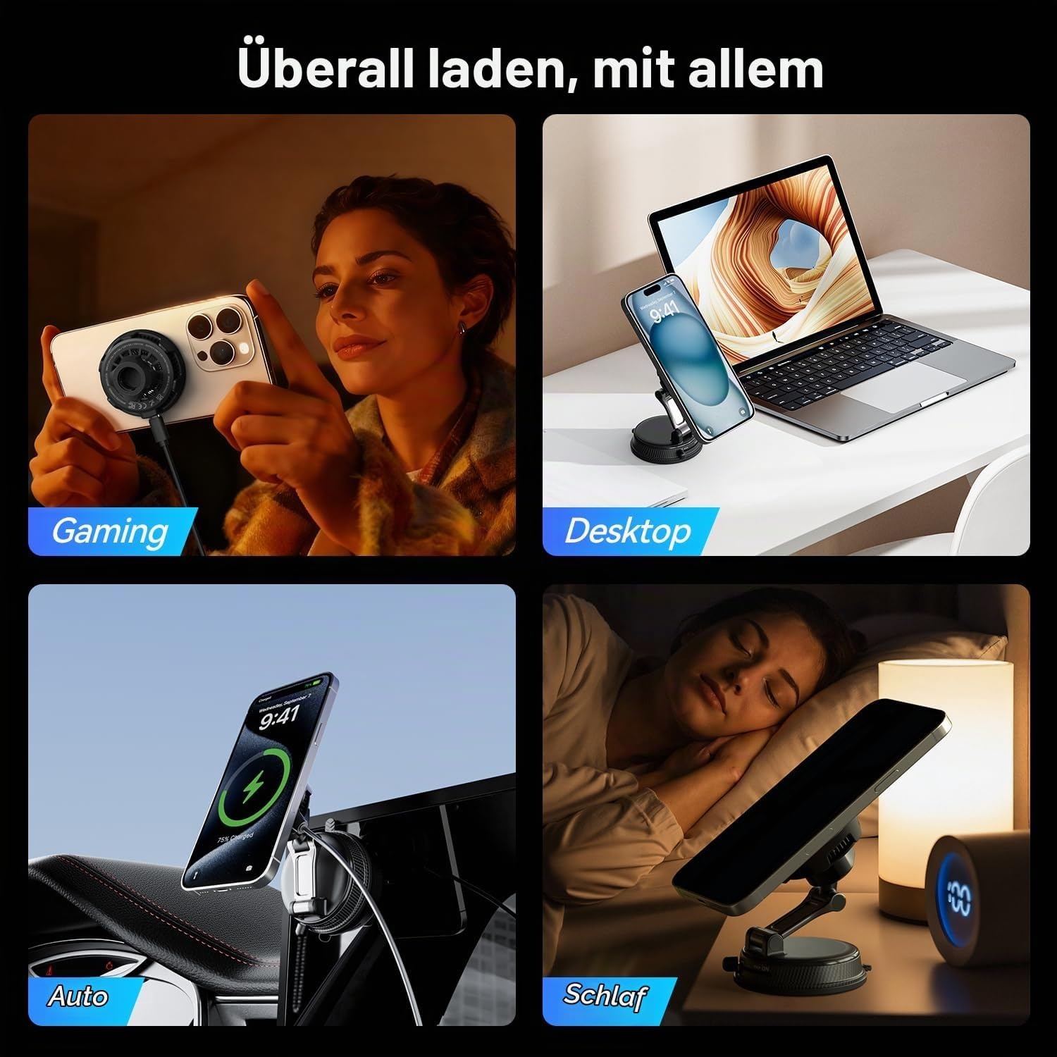 MagSafe KFZ-Lader 25W mit TEC-Kühlung & 360° Drehung - 80% Rabatt