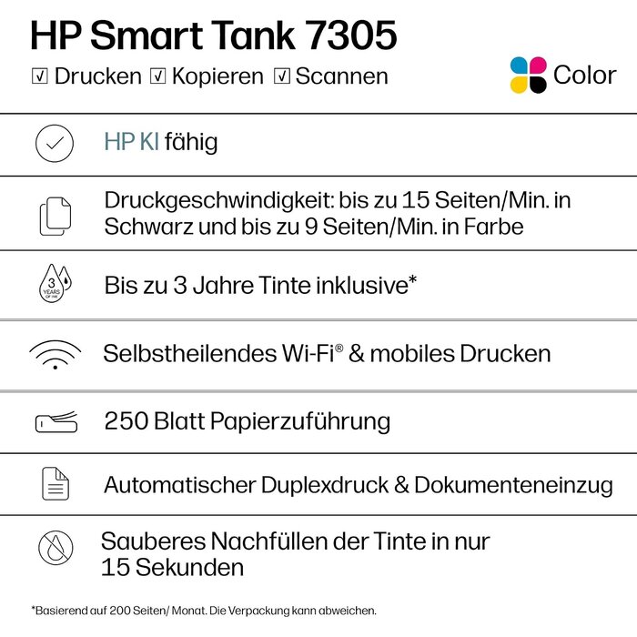 Amazon 3-in-1 Multifunktionsdrucker mit Tintentank - 30% Rabatt