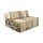 Faltmatratze 200x90x15cm - 3-teilig - Holzoptik - 31% Rabatt