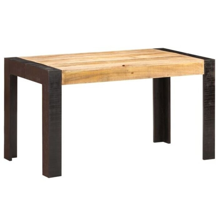 Vidaxl Esstisch aus massivem Mangoholz 140x70 cm - 35% Rabatt