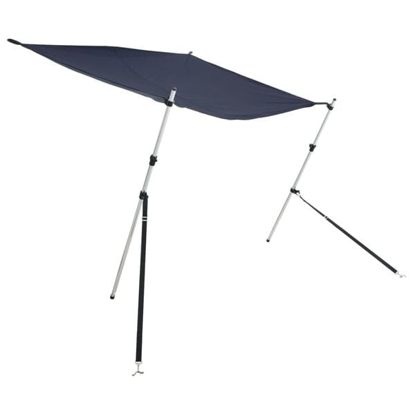 Vidaxl T-Top Sonnensegel für Boote 170x170cm Blau - 35% Rabatt