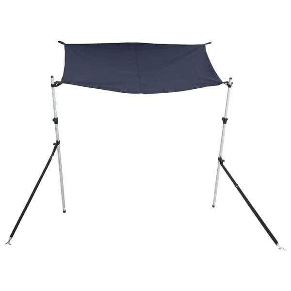 Vidaxl T-Top Sonnensegel für Boote 170x170cm Blau - 35% Rabatt