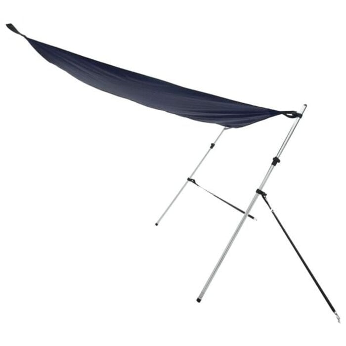 Vidaxl T-Top Sonnensegel für Boote 170x170cm Blau - 35% Rabatt