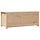 Aufbewahrungsbox aus Kiefernholz 110x50x45,5 cm - 35% Rabatt