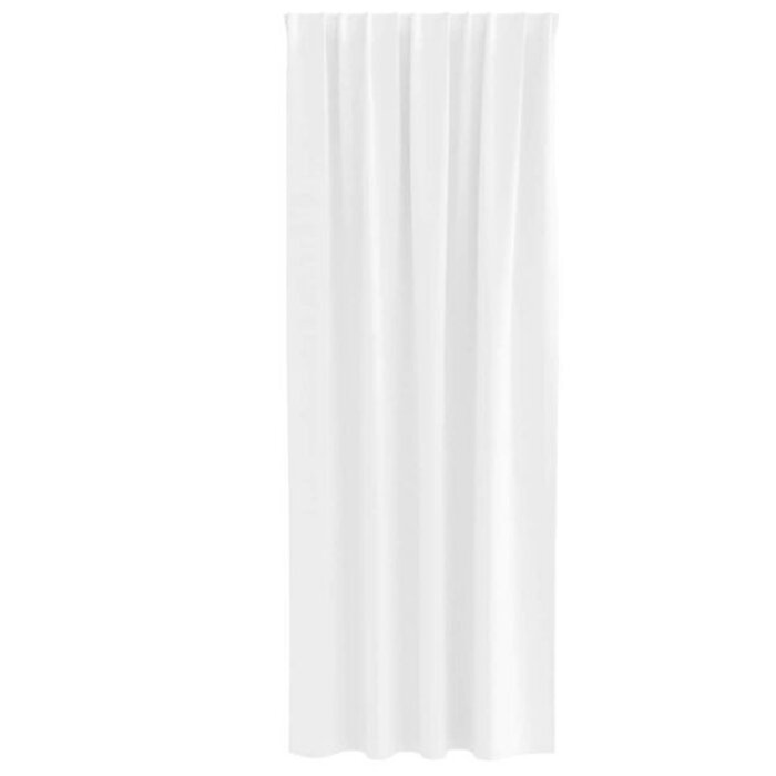 Vidaxl Verdunkelungsvorhänge 2er-Set 245x140 cm Reinweiß - 32% Rabatt