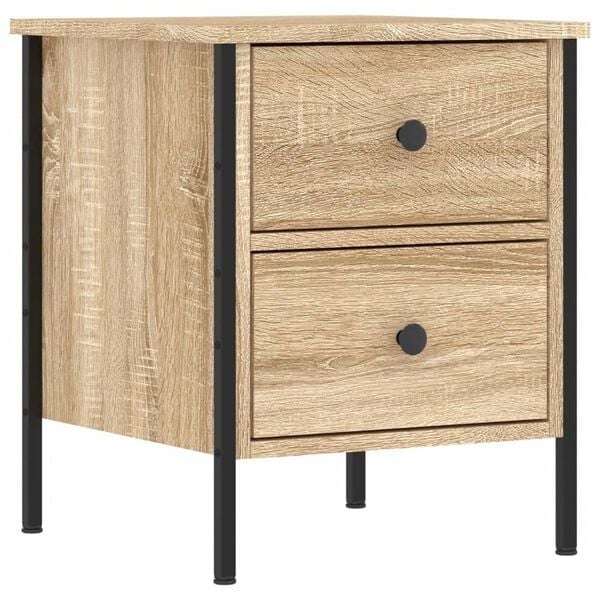 Vidaxl Nachtschrank Sonoma-Eiche 40x42x50 cm - 32% Rabatt