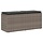 Gartenbank mit Kissen 110x40x44 cm Grau - 34% Rabatt auf Retoure