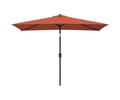 Vidaxl Rechteckiger Sonnenschirm 300x200 cm Terrakotta - 40% Rabatt