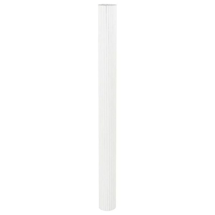 Vidaxl Bambus Raumteiler 165x400 cm Weiß - 34% Rabatt