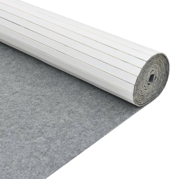 Vidaxl Bambus Raumteiler 165x400 cm Weiß - 34% Rabatt