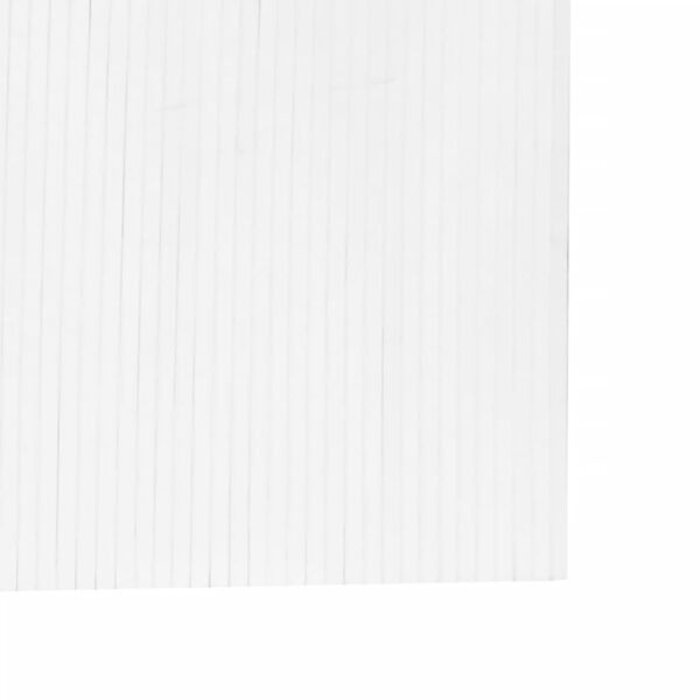 Vidaxl Bambus Raumteiler 165x400 cm Weiß - 34% Rabatt