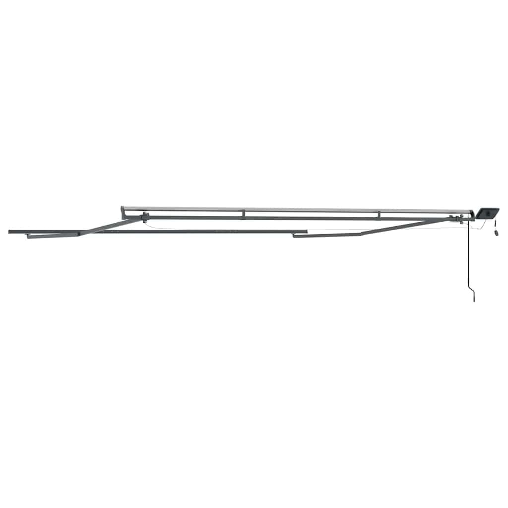 Vidaxl Ausfahrbarer Markisenrahmen 400x350 cm Aluminium Antrazit - 35% Rabatt