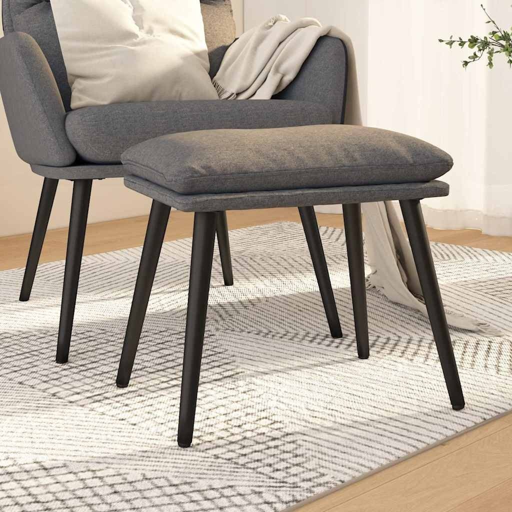 Vidaxl Fußhocker in Hellgrau 45x29,5x35 cm - 32% Rabatt